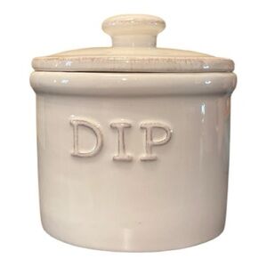 Pottery Barn Dip Jar with Lid
